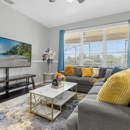 Lovely 7Br Windsor Hills Villa 5 Min To Disney